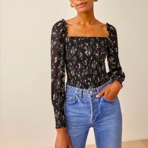 Reformation pinto top